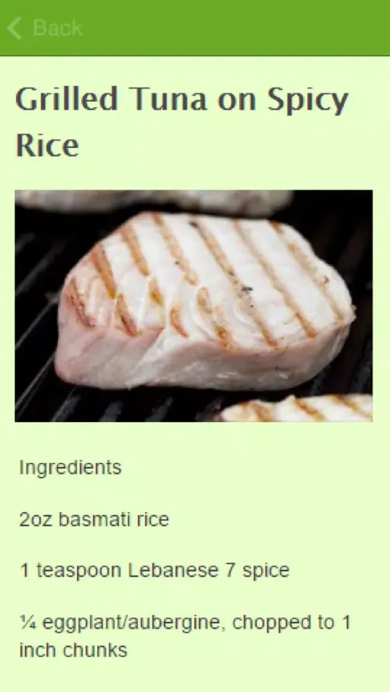 Fresh Tuna Recipes スクリーンショット