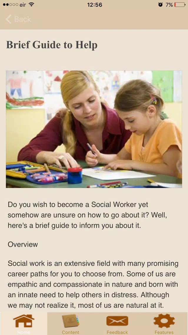 Capturas de pantalla de How To Become A Social Worker