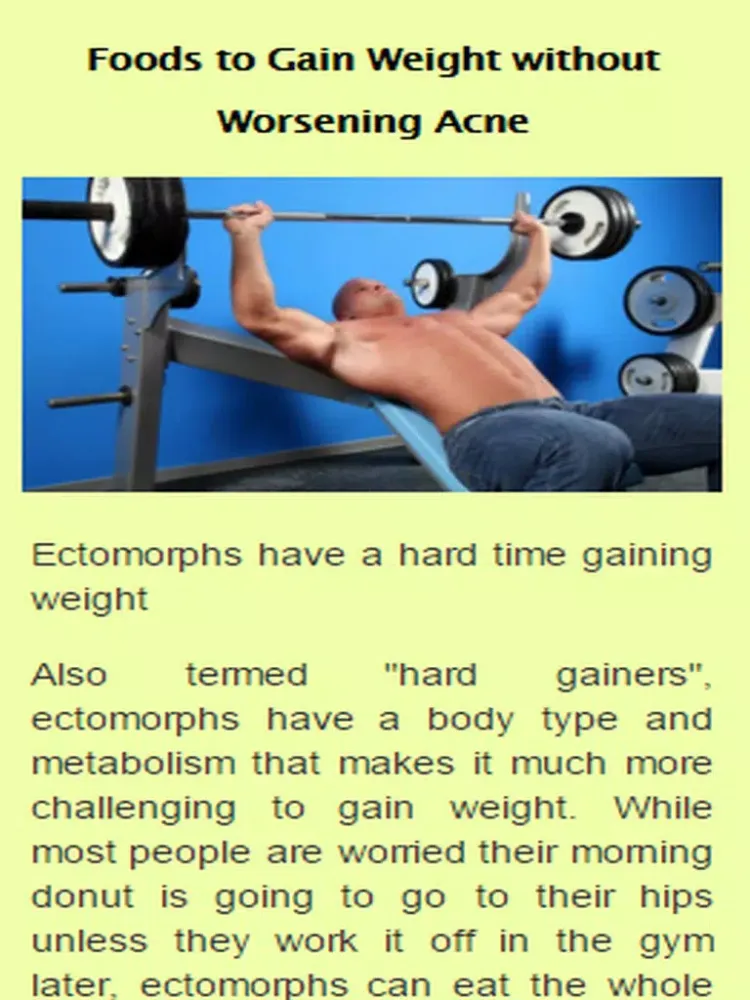 Capturas de tela do How To Gain Weight. iPad 