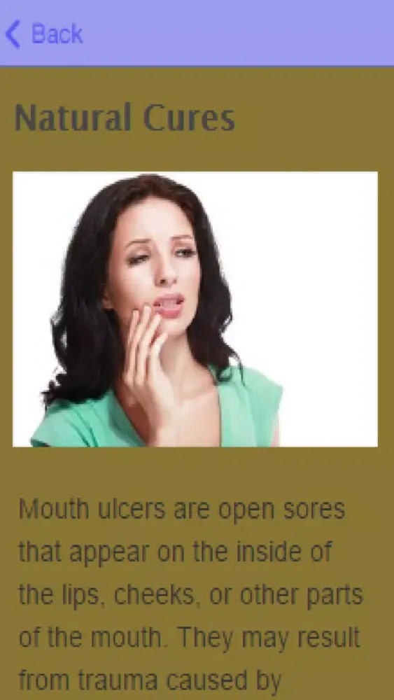How To Get Rid Of Mouth Ulcers سکرین شاٹس