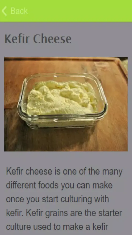 How To Make Kefir سکرین شاٹس