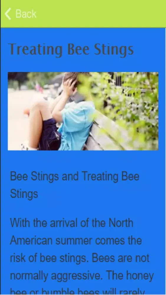 صور How To Treat A Wasp Sting