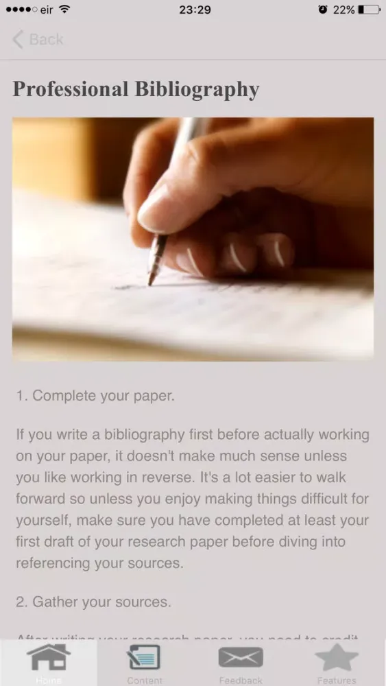 How To Write A Bibliography স্ক্রিনশট