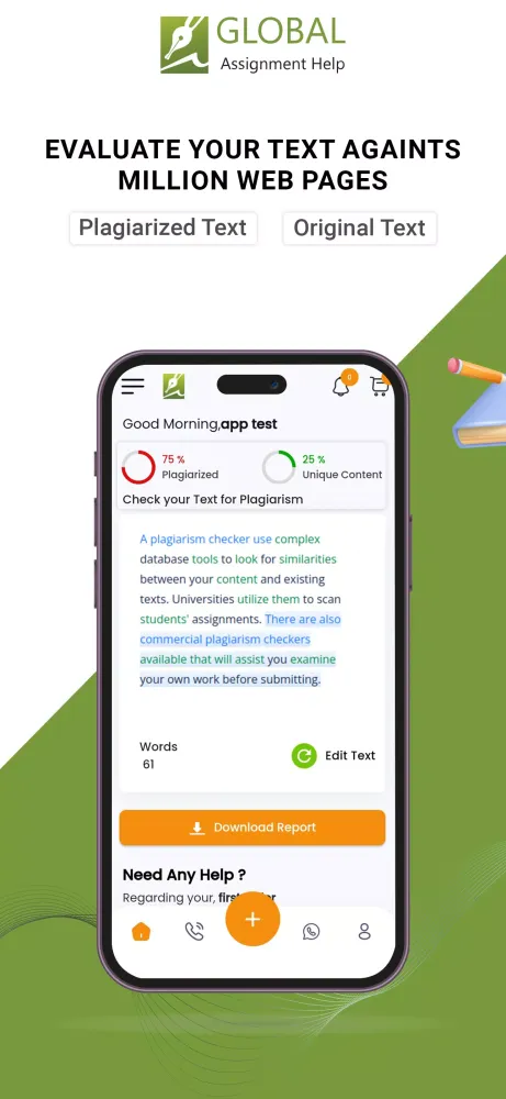 Ảnh chụp màn hình của Plagiarism Checker