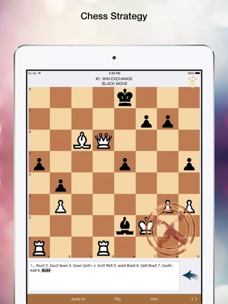 ภาพหน้าจอของ Chess Tricks Guide iPad 