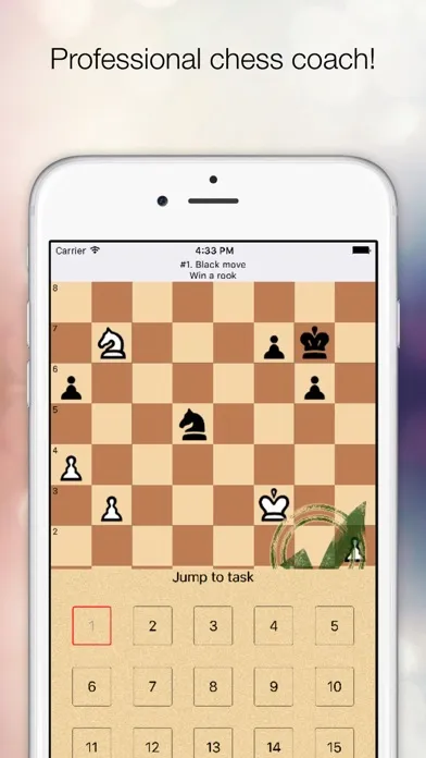 Chess Tactic 2 - interactive chess training puzzle. Part 2 Screenshots