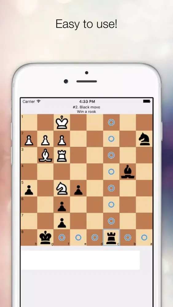 Screenshot di Chess Win - win a piece chess problems