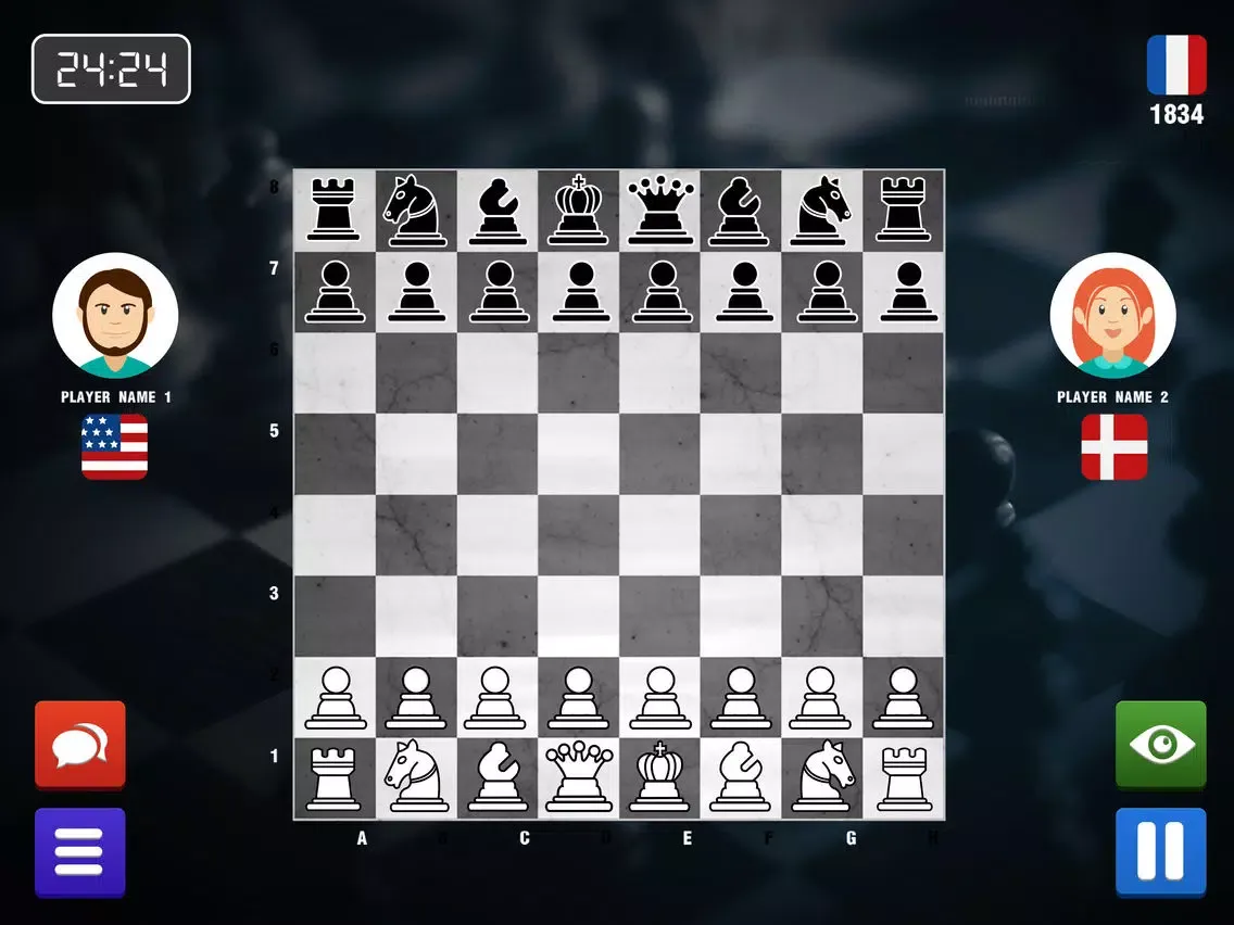 Capturas de tela do Global Chess Wars iPad 