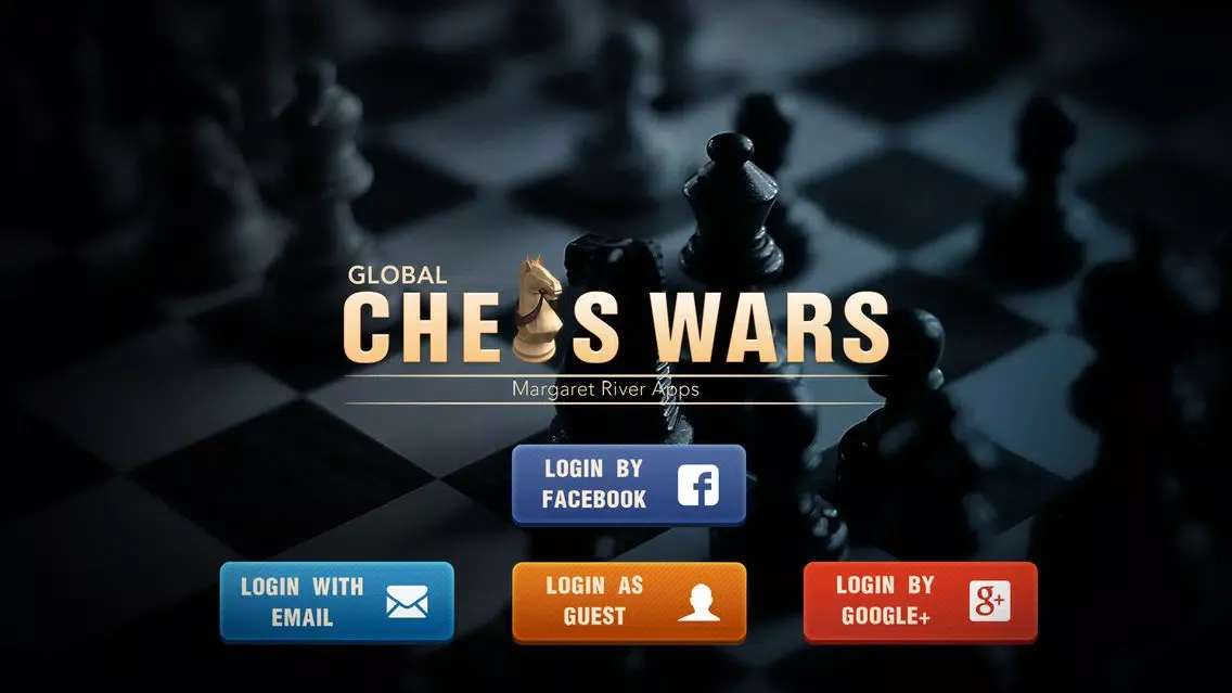 Capturas de tela do Global Chess Wars
