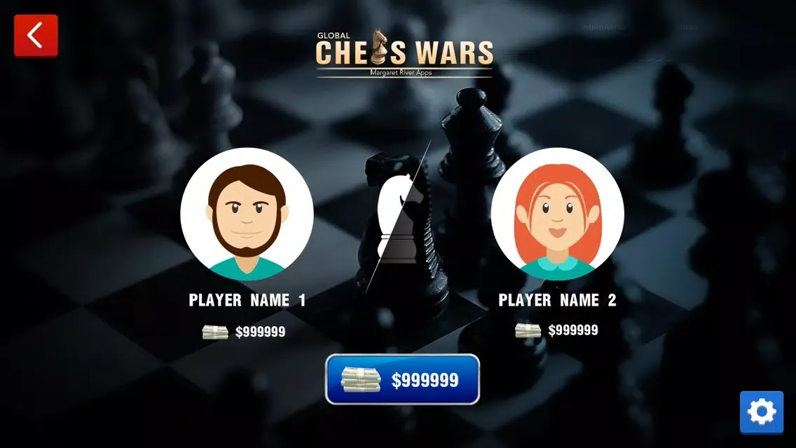 Capturas de tela do Global Chess Wars