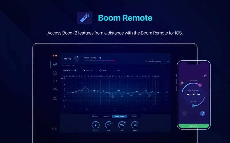 Captures d'écran de Boom2:Volume Boost & Equalizer