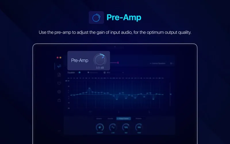 Captures d'écran de Boom2:Volume Boost & Equalizer
