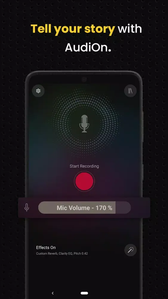 AudiOn Screenshots