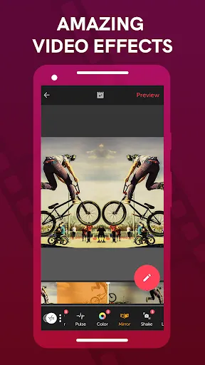Captures d'écran de Vizmato - Video editor & maker