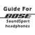 Guide for Bose SoundSport