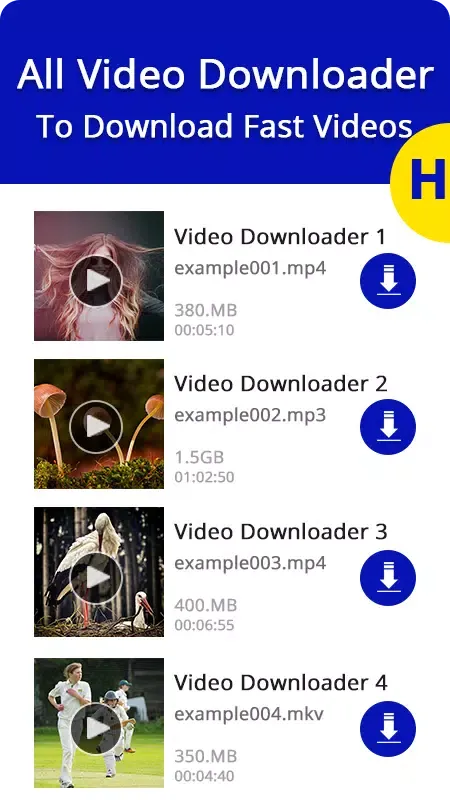 Capturas de pantalla de AllVid - Video Downloader
