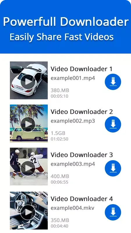 Capturas de pantalla de AllVid - Video Downloader