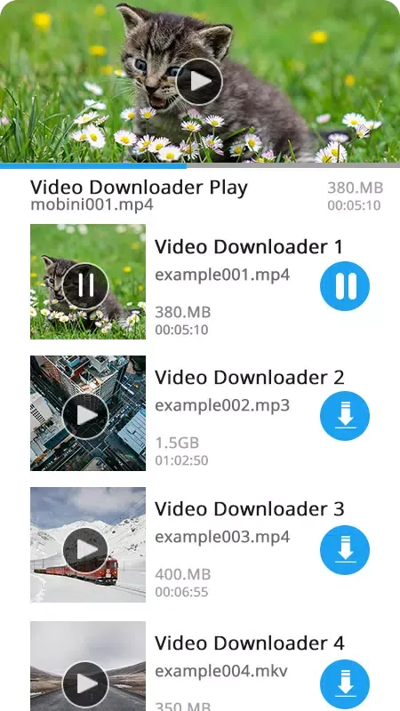 Capturas de pantalla de AllVid - Video Downloader