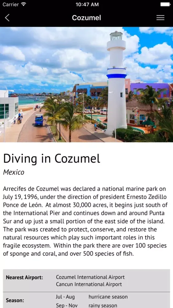 Mexico - Global Dive Guide 스크린샷