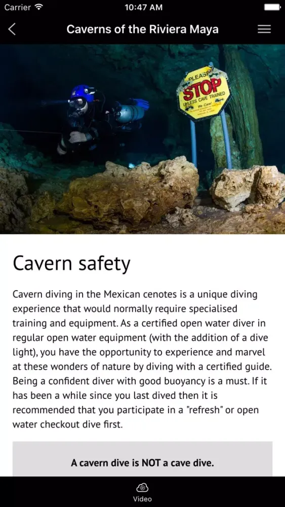 Mexico - Global Dive Guide 스크린샷