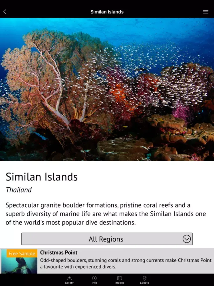 تصاویر Thailand - Global Dive Guide iPad 