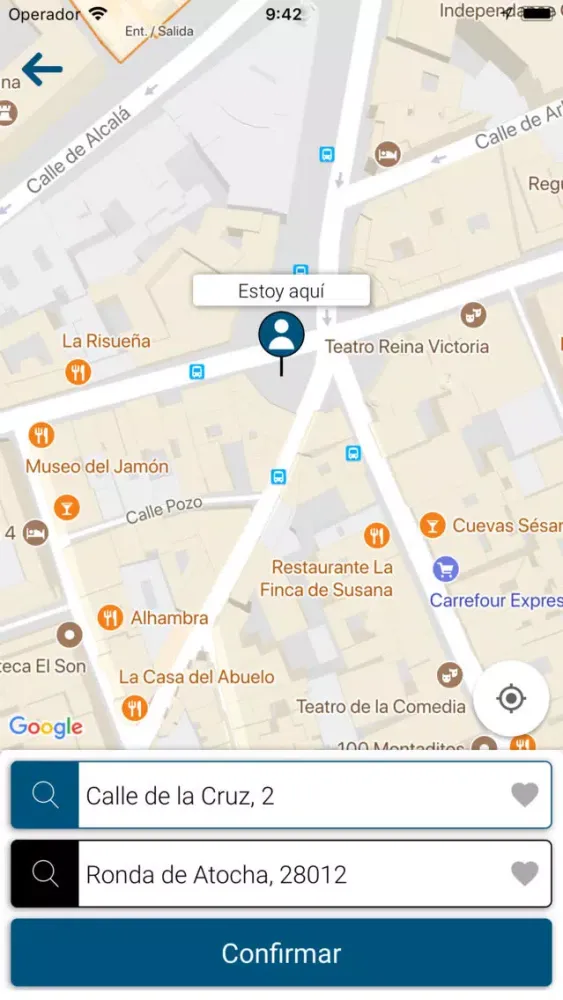 ภาพหน้าจอของ Teletaxi Antofagasta