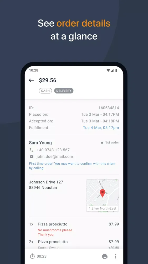Restaurant Screenshots