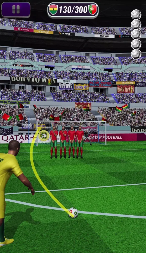Screenshot di World Penalty Flick Soccer