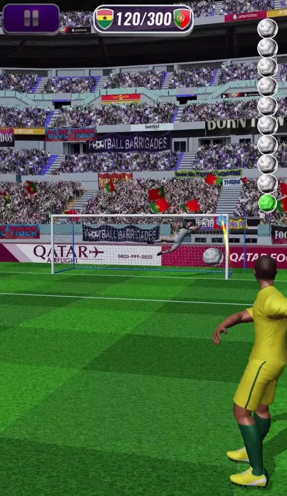 Screenshot di World Penalty Flick Soccer