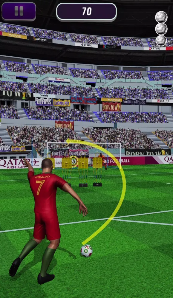 Screenshot di World Penalty Flick Soccer