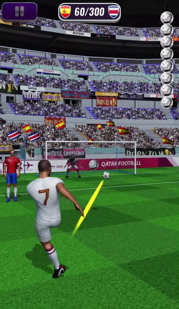 Screenshot di World Penalty Flick Soccer