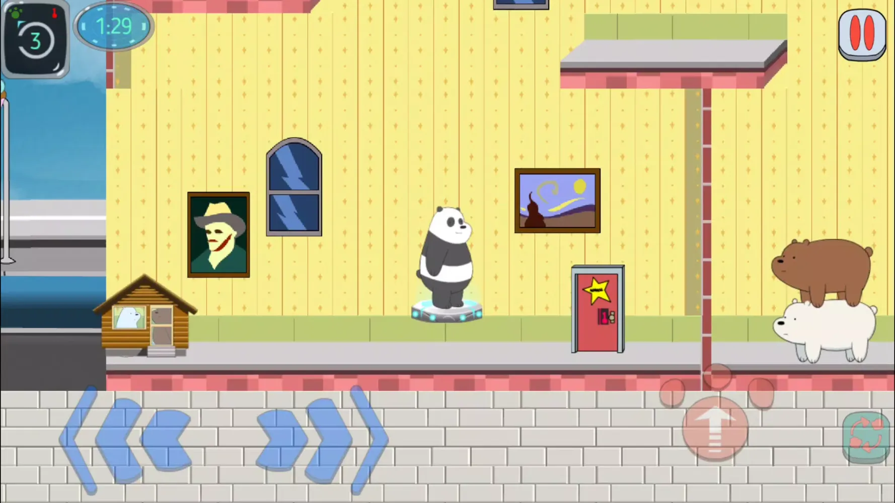 Tangkapan layar We Bare Bears Quest for NomNom