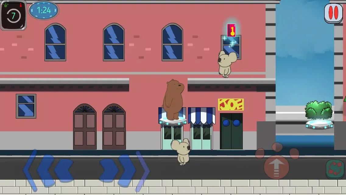 Tangkapan layar We Bare Bears Quest for NomNom