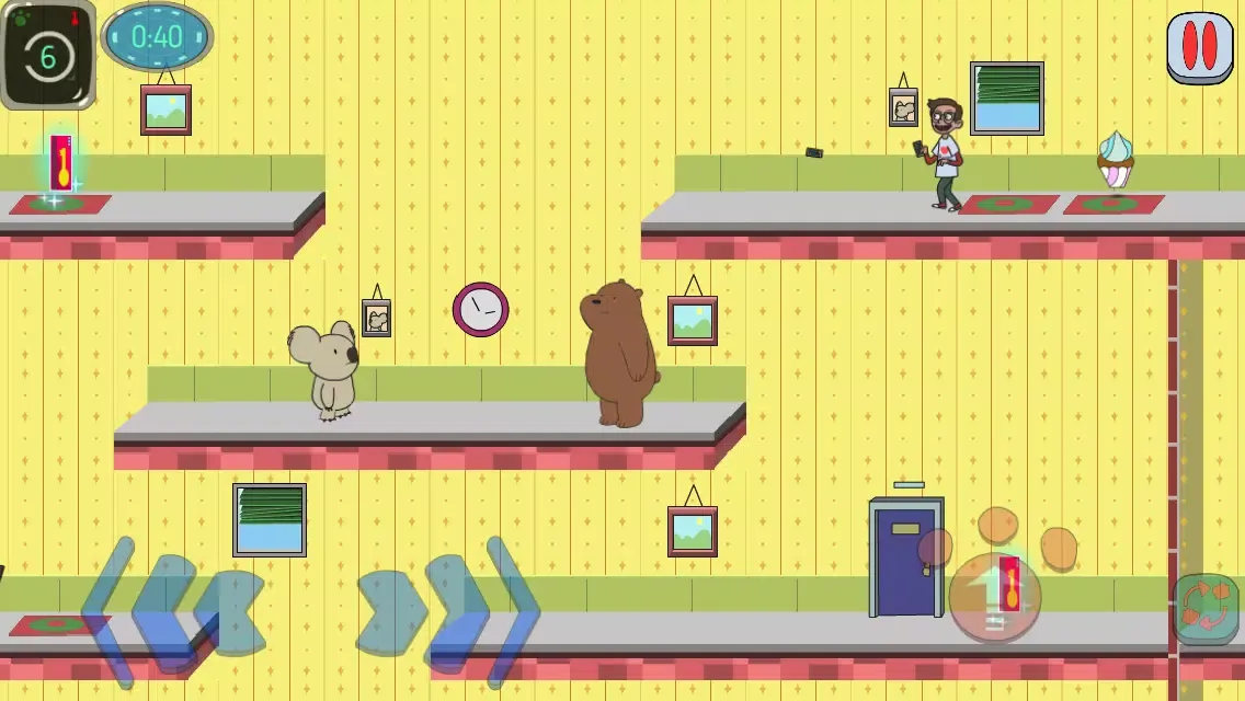 Tangkapan layar We Bare Bears Quest for NomNom