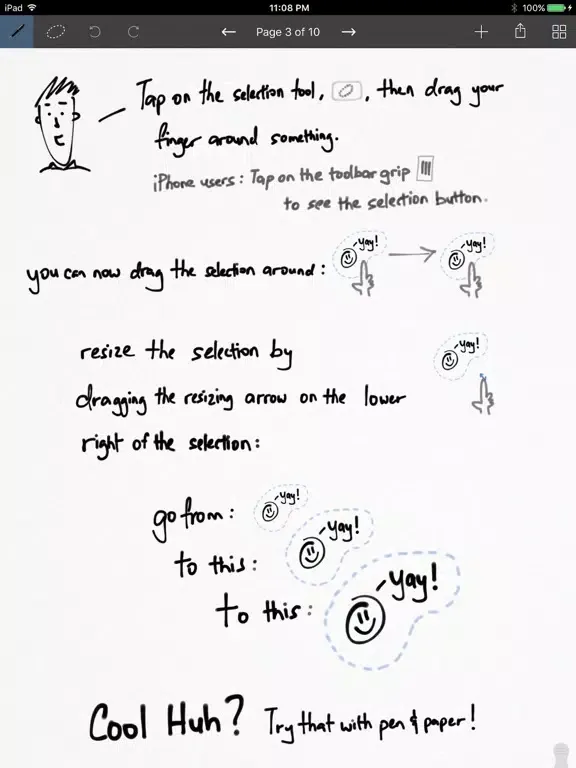 Ảnh chụp màn hình của Notes Pro - Notebook, Handwriting & Vector Draw iPad 