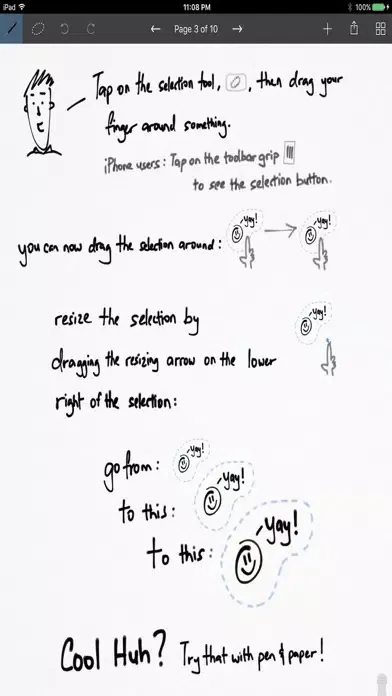 Ảnh chụp màn hình của Notes Pro - Notebook, Handwriting & Vector Draw