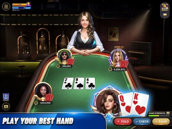 Captures d'écran de Poker Live: Texas Holdem Games iPad 