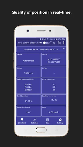 Screenshot di GNSS Surveyor - Centimeter Lev