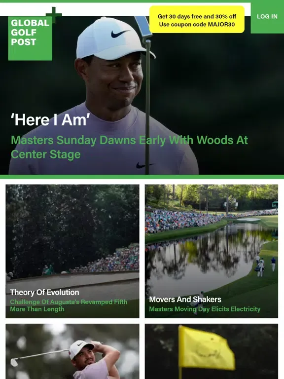 تصاویر Global Golf Post + iPad 