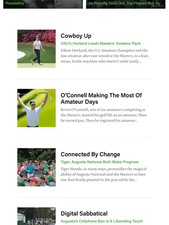 تصاویر Global Golf Post + iPad 