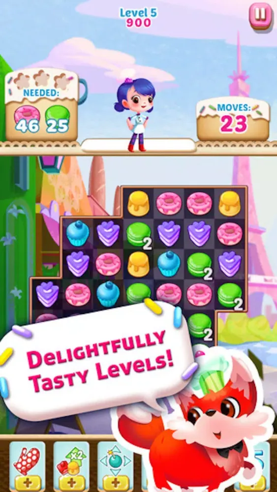 صور Cookie Heroes - candy gingerbread donut blast game