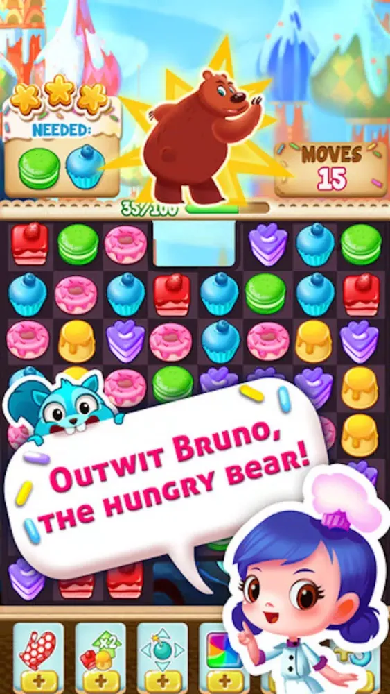 صور Cookie Heroes - candy gingerbread donut blast game