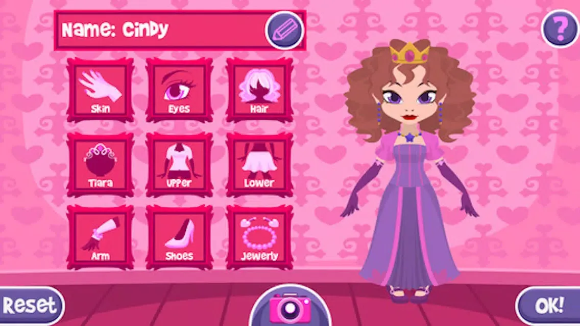 Capturas de tela do Princess Castle - Doll House Maker, Spa & Dress Up
