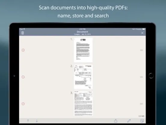 PDF Scanner- Scan Docs to PDFs iPad 應用截圖