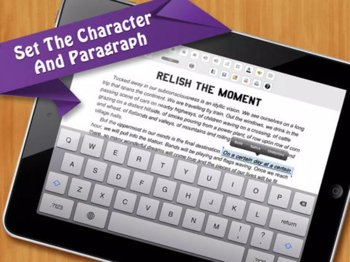 Скриншоты Office Docs - for MS Word editon iPad 
