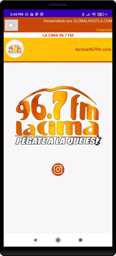 LA CIMA 96.7 FM应用截图