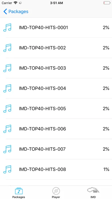 Screenshot di GlobalIMD Mobile