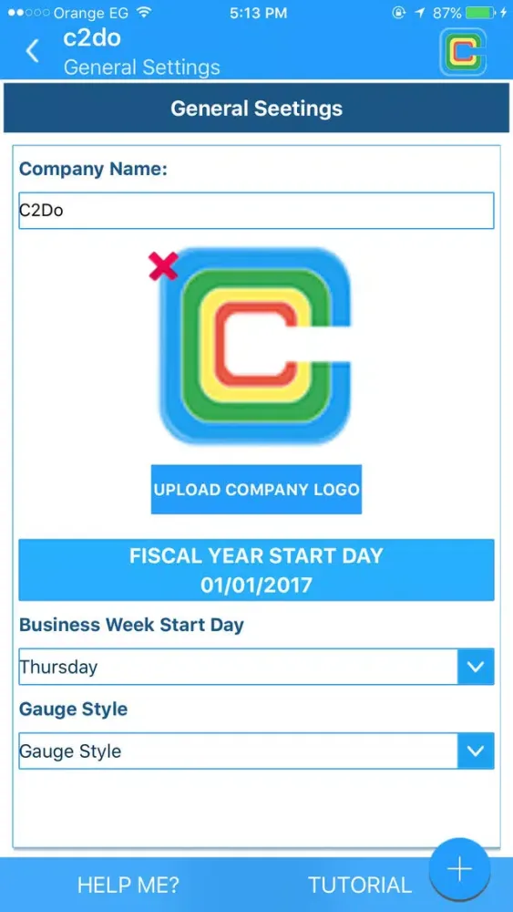 C2DO - KPI Dashboard Screenshots