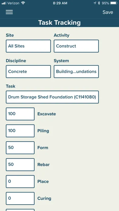 Ảnh chụp màn hình của ProjectFIT