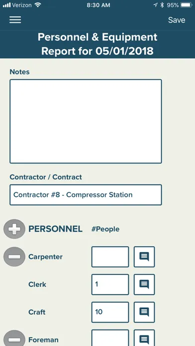 Ảnh chụp màn hình của ProjectFIT